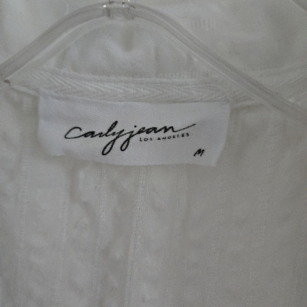 Carly Jean Los Angeles White Mini Dress - Picture 2 of 7